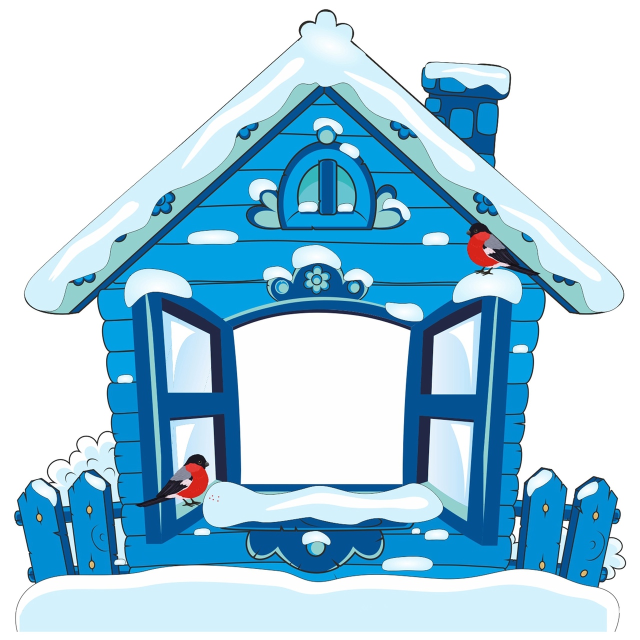 Дом избушка Лубяная Ледяная для детей